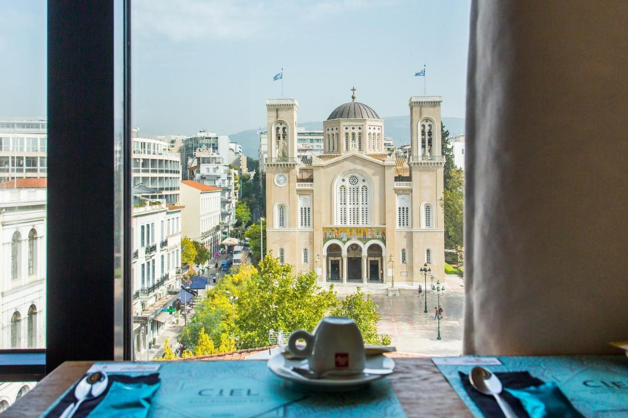 Ciel Living Athens Hotel ภายนอก รูปภาพ